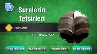 İnfitar Surenin Tefsiri || Ebu Hanzala Hoca