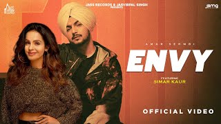 Envy Official Video Amar Sehmbi & Simar Kaur Arushi Sharma Balkar Showkidd J Records