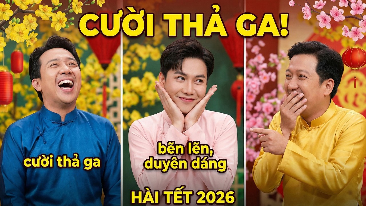 Không Thể Cưỡng Lại: Nét Diễn Nữ Tính Siêu Đáng Yêu Khiến 2 Danh Hài Cười Rớt Hàm - Hài Tết 2026