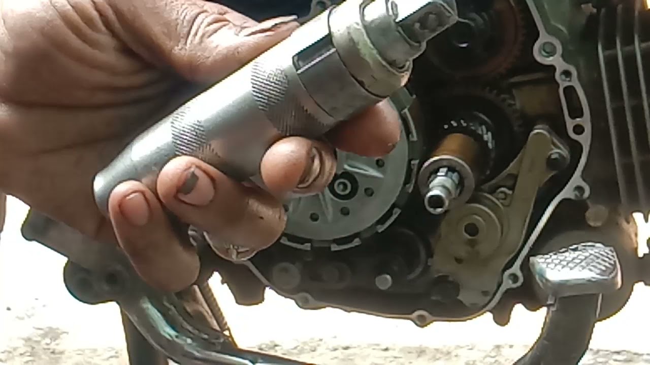 cara pasang kopling shogun sp/rr mulai dari stut kopling bawah