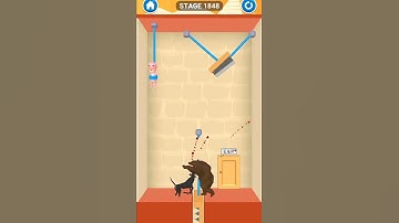 rescue cut rope puzzle stage 1848| rescue cut rope puzzle game for android and iOS #short
