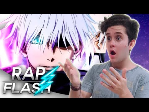REACT - Rap do Gojo e Kakashi | Dentro do meu mundo | Flash Beats [Prod. Hunter]