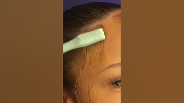 Edges - How to Do Edges on Black Hair Tutorial