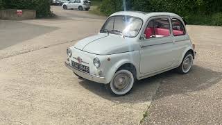 Miniature Fiat 500 Cabriolet 1964, Porcelaine, édition Limitée, PRISE COLLECTION