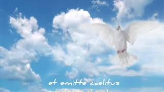 Canto gregoriano - Veni Sancte Spiritus ( video con letra en latin y español )