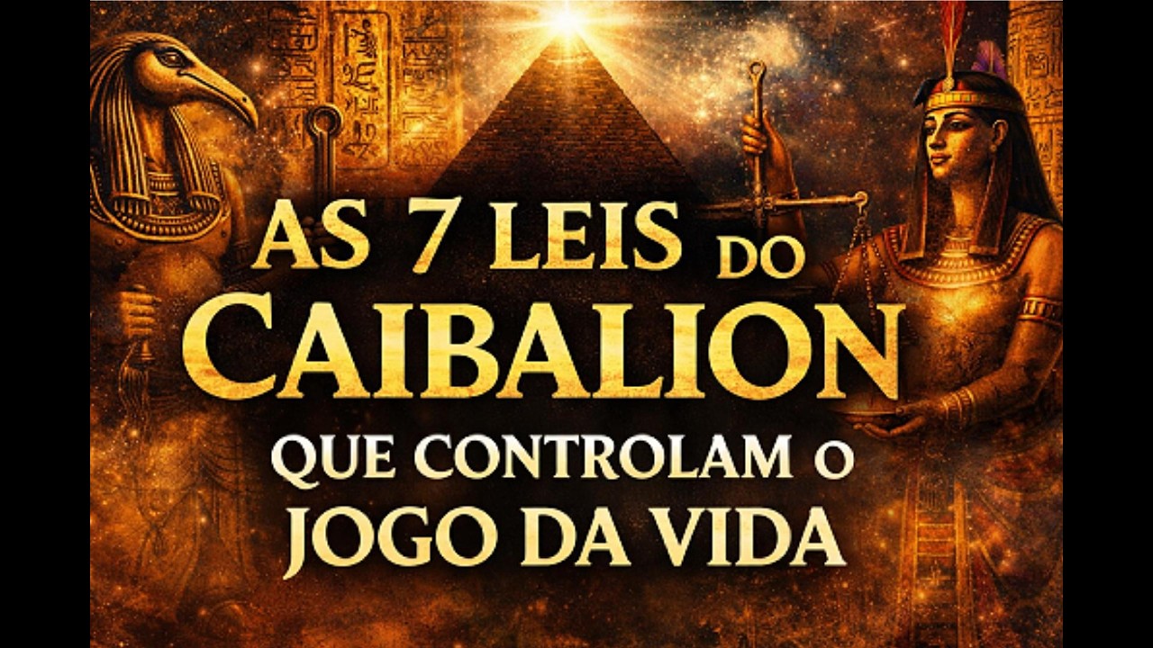 AS 7 LEIS DO CAIBALION QUE AINDA CONTROLAM SUA VIDA HOJE | Leis do Hermetismo