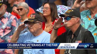 Iowa State Fair celebrates Vietnam veterans with parade