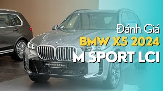 Đánh Giá BMW X5 M Sport LCI 2024 Màu Skyscraper Mới và Nội Thất Da Bò Cognac Thể Thao