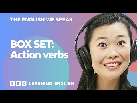 BOX SET English Vocabulary Mega Class Learn 8 Action Verbs