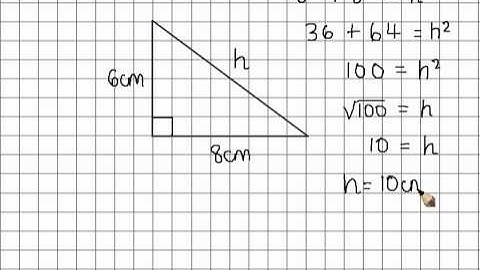 Using Pythagoras