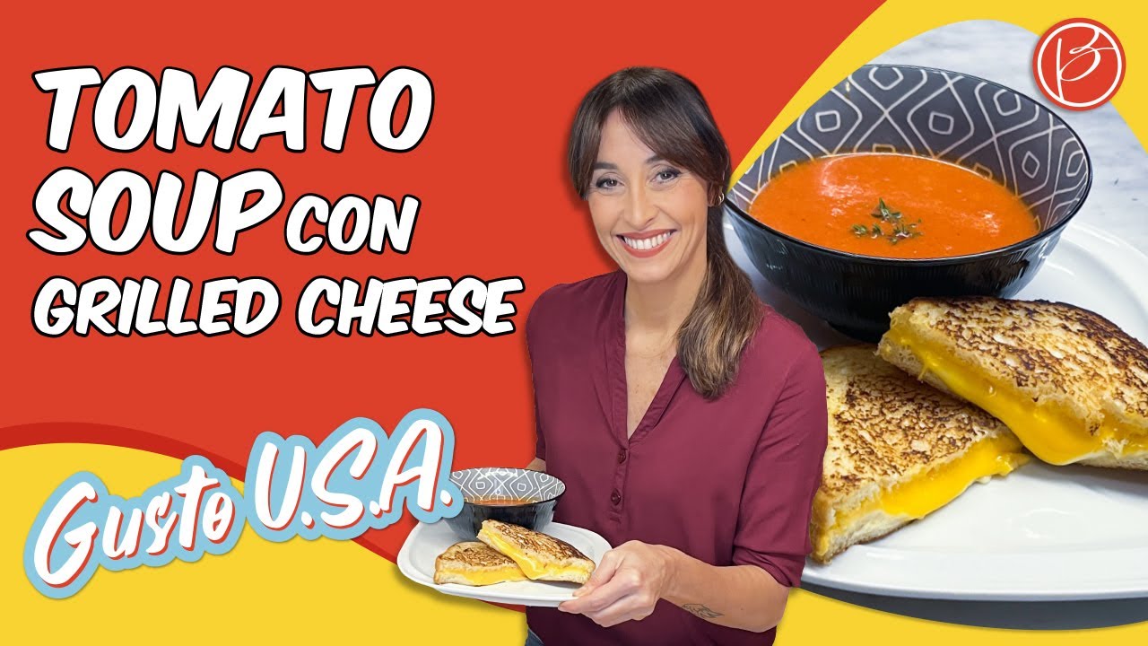 Tomato soup con grilled cheese - Benedetta Parodi Official