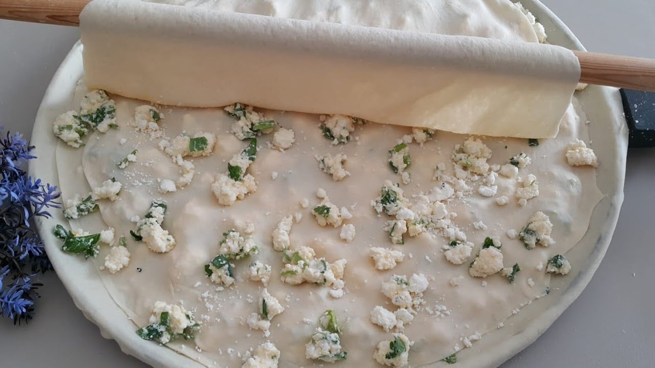 EL AÇMASI YUMURTALI PEYNİRLİ BÖREK TARİFİ/Böyle kolay Börek tarifi görmedim???? Pratik börek tarifleri✅