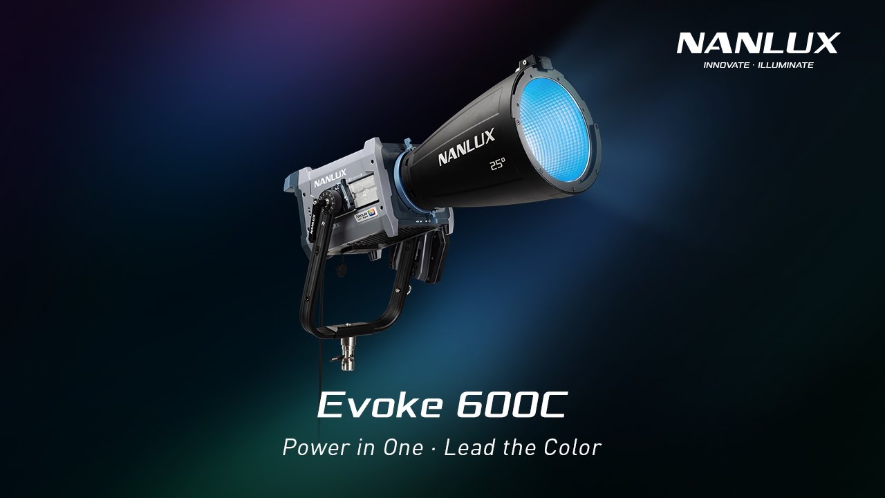 NANLUX、パワフルで多用途なフルカラーライト「Evoke 600C」発表