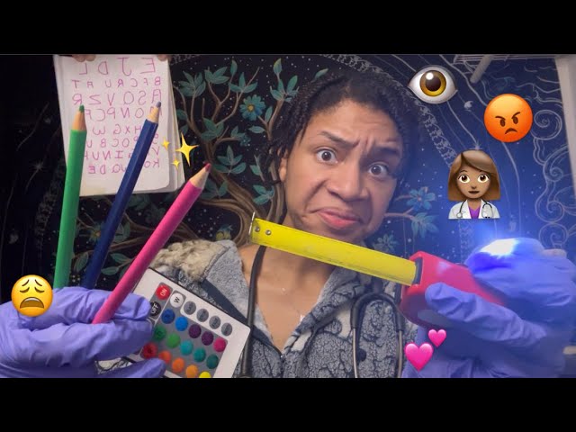 ASMR - You Failed Your Eye Doctor Appointment