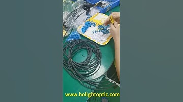 Sub-Assembly for FullAXS LC Patch Cords 💌 beta@holightoptic.com #FullAXS #Fiber #Cable #SubAssembly