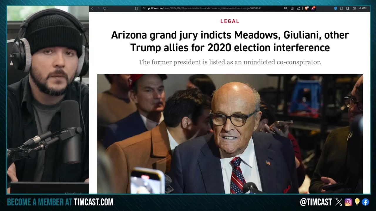 Democrats In AZ Indict Trump’s Lawyers To Interfere In Election, Democrats Have Crossed The Rubicon