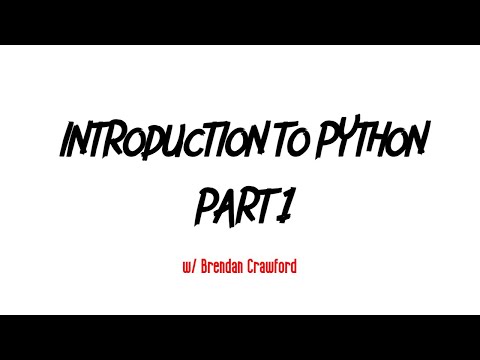 Python Ep  1   Hello, World!