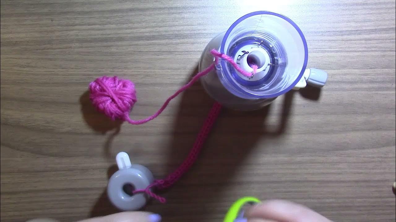 How to use the Tulip ICord Knitting Machine YouTube