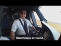 Pilotseyetv  lufthansa a380 descent and landing  frankfurt english subtitles