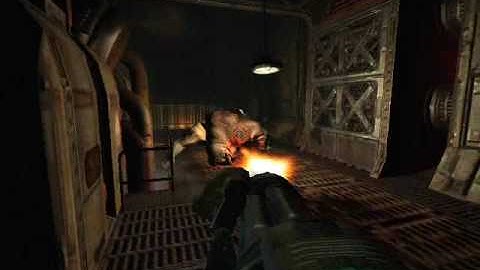 Doom 3 - Veteran - Level 12 - Monorail Skybridge