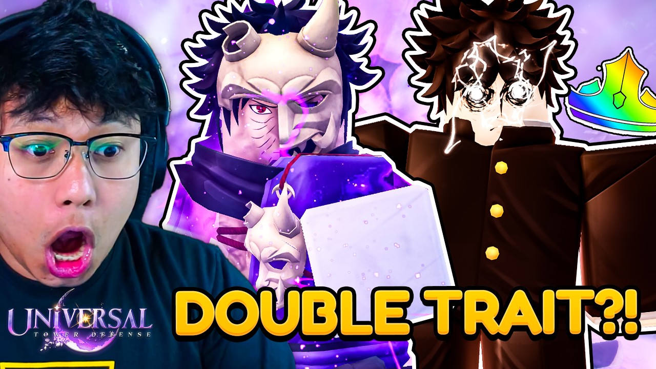 I GOT A DOUBLE MYTHIC TRAIT AS A STARTER?! - Universal Tower Defense ...