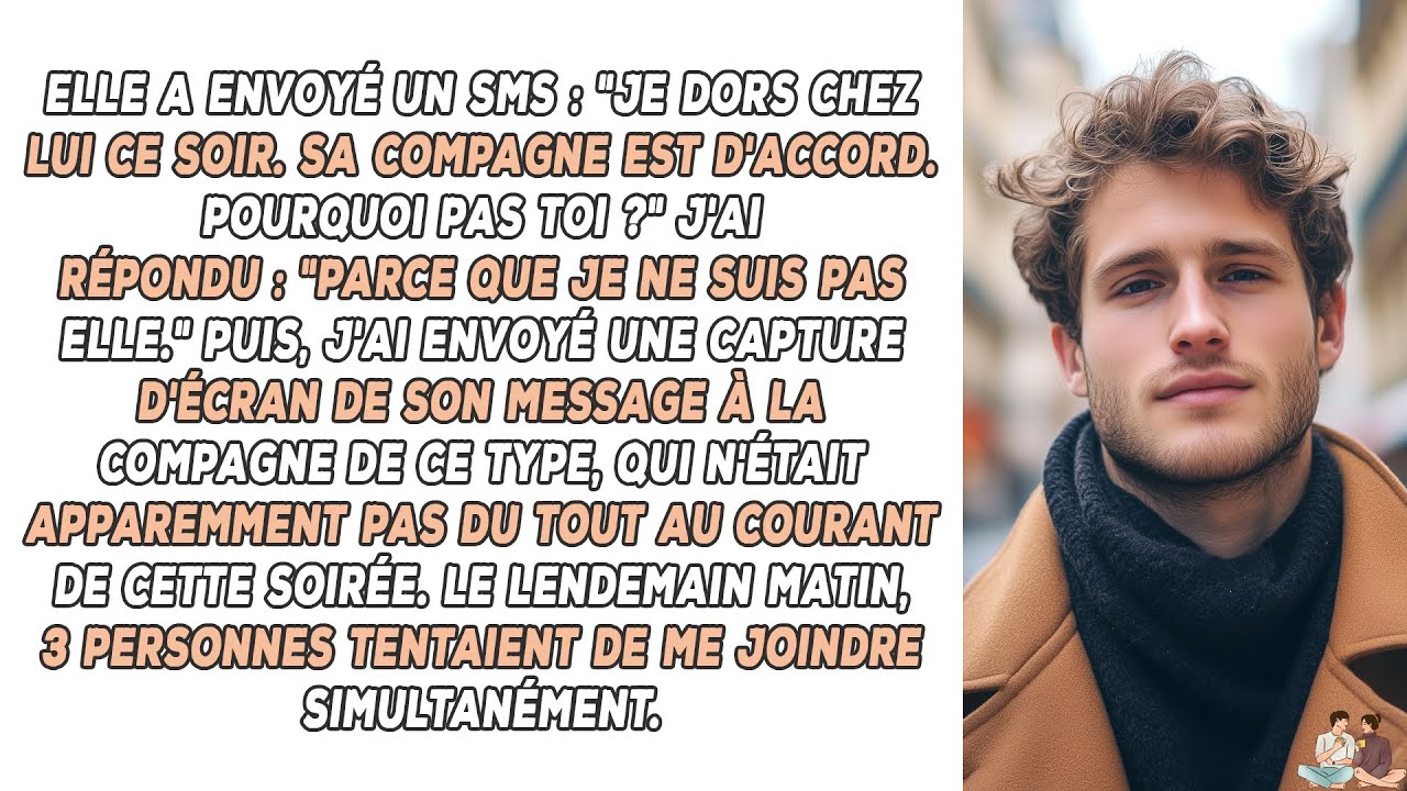 Elle a envoyé un SMS : 