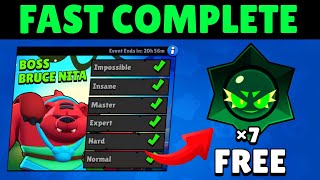 New Nita Bruce Boss 100% Winrate In Impossible Brawl Stars Guide