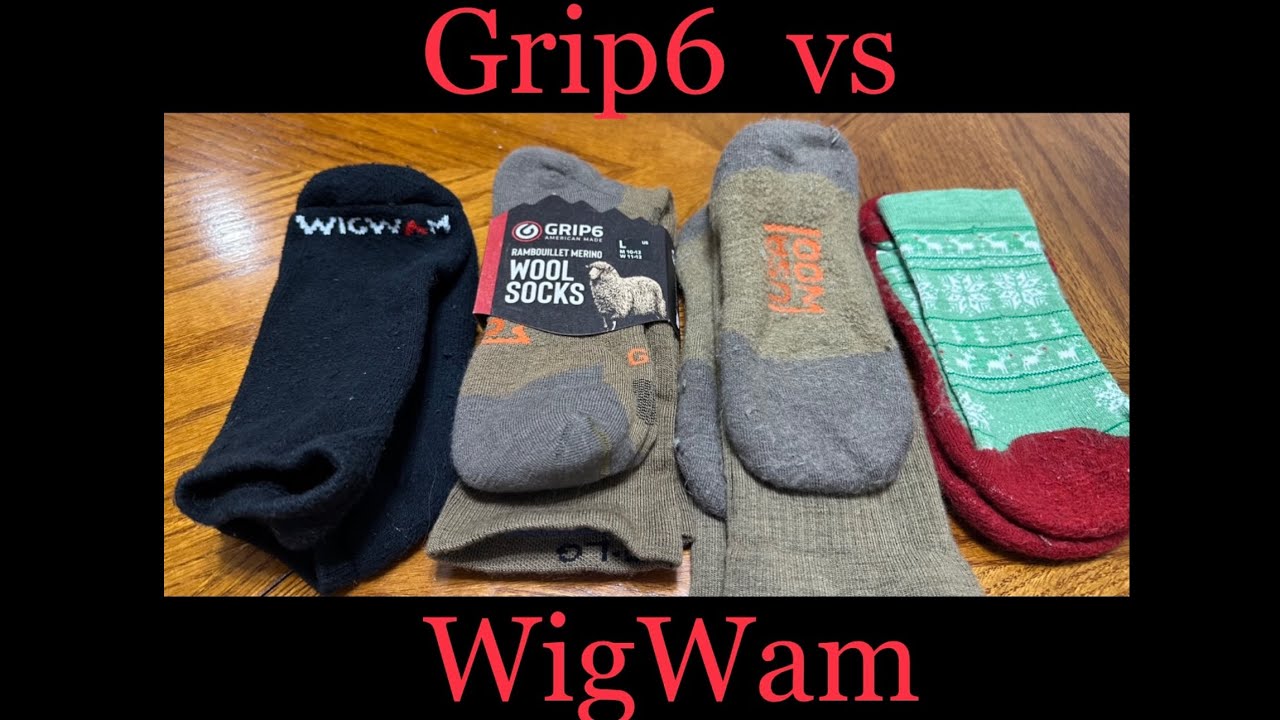 Grip6 vs WigWam socks/ 3 month update