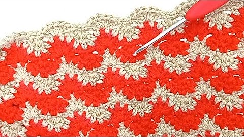 Easy and Quick Crochet Zig Zag Baby Blanket Pattern For Beginners -Trend 3D Crochet Blanket Pattern