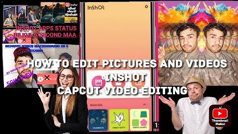 How to create motion texture text effect intro inshot tutorial Simple trick to create amazing effect