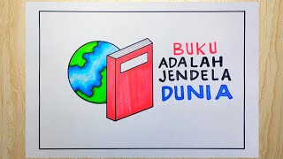 Cara membuat poster tema pendidikan