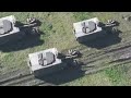 Russian armored behemoths attack the army of drone