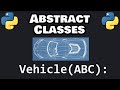 Learn Python ABSTRACT CLASSES in 7 minutes! 👻