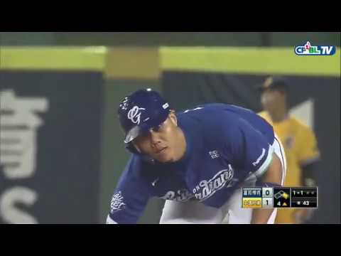 06/06 富邦 vs 兄弟 賽後，林益全達成300二壘打，打破CPBL生涯最快、最年輕300二壘打紀錄