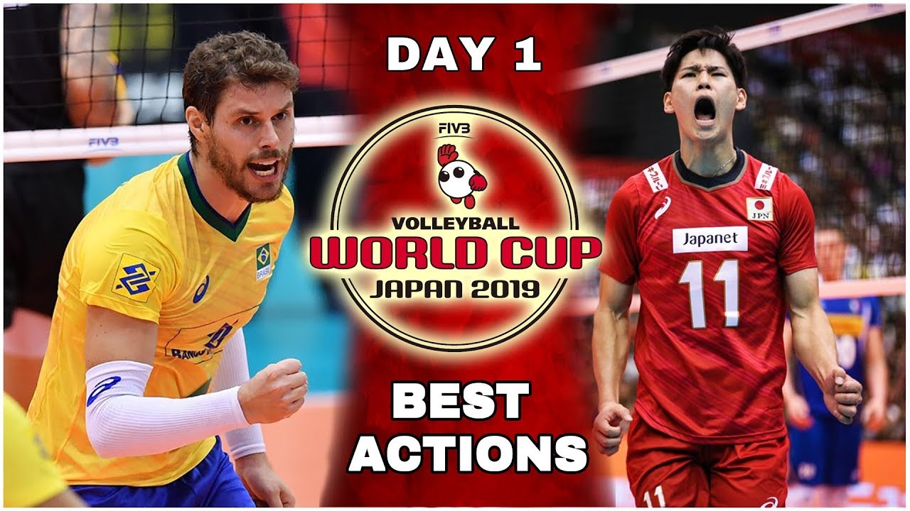 Men's Volleyball World Cup 2019 Best Actions Day 1 (HD) YouTube