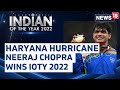 Ioty 2022  neeraj chopra wins news18s prestigious indian of the year 2022 award  english news