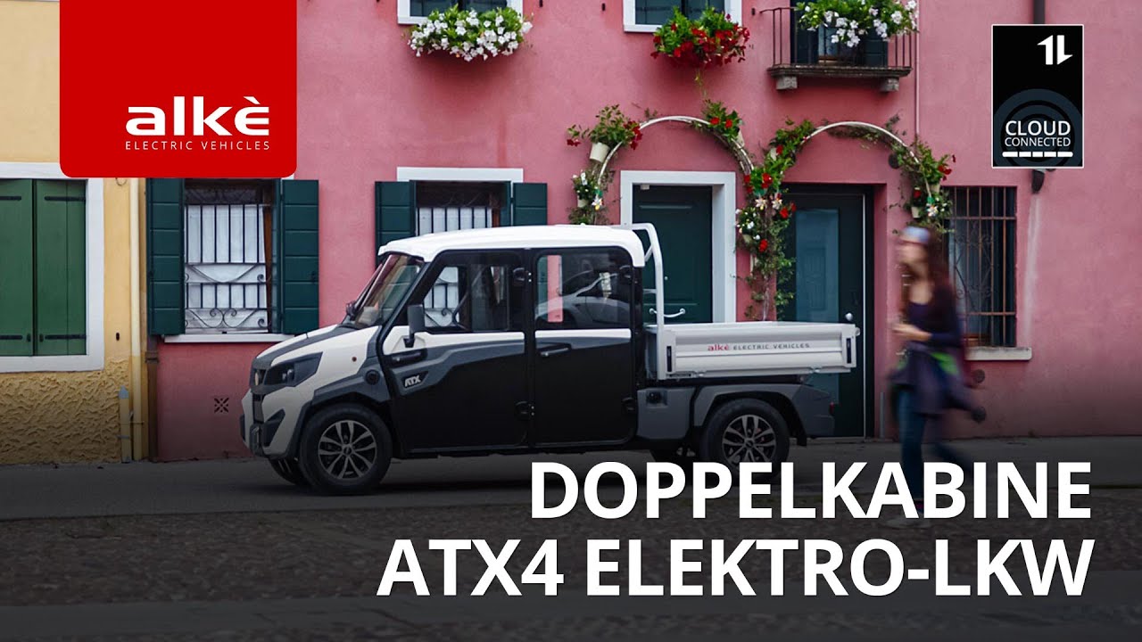 Elektrofahrzeuge ATX4 mit Doppelkabine | Entdecken Sie sie jetzt!