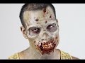 Walking Dead Inspired Zombie Makeup Application