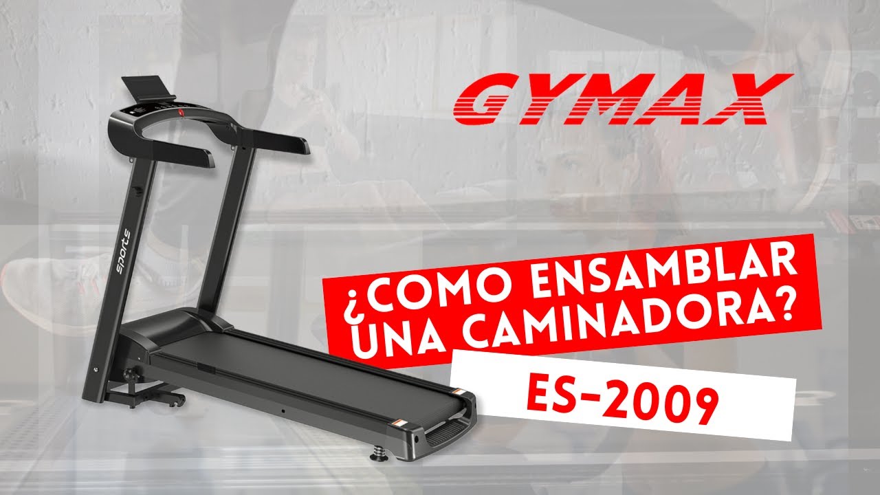 ¿Cómo Ensamblar una Caminadora? Armar Trotadora ES-2009 de GYMAX - Gymaxcol