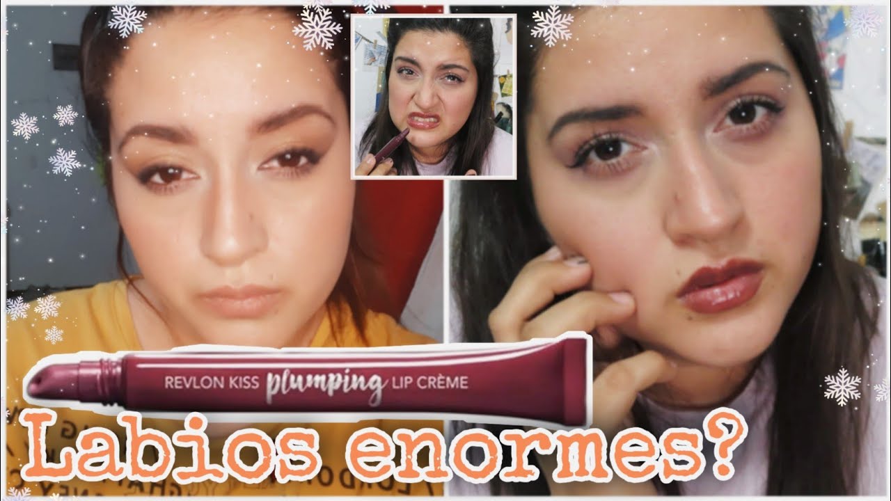 LABIAL QUE AGRANDA LOS LABIOS AL INSTANTE!? REVLON KISS PLUMPING lip creme
