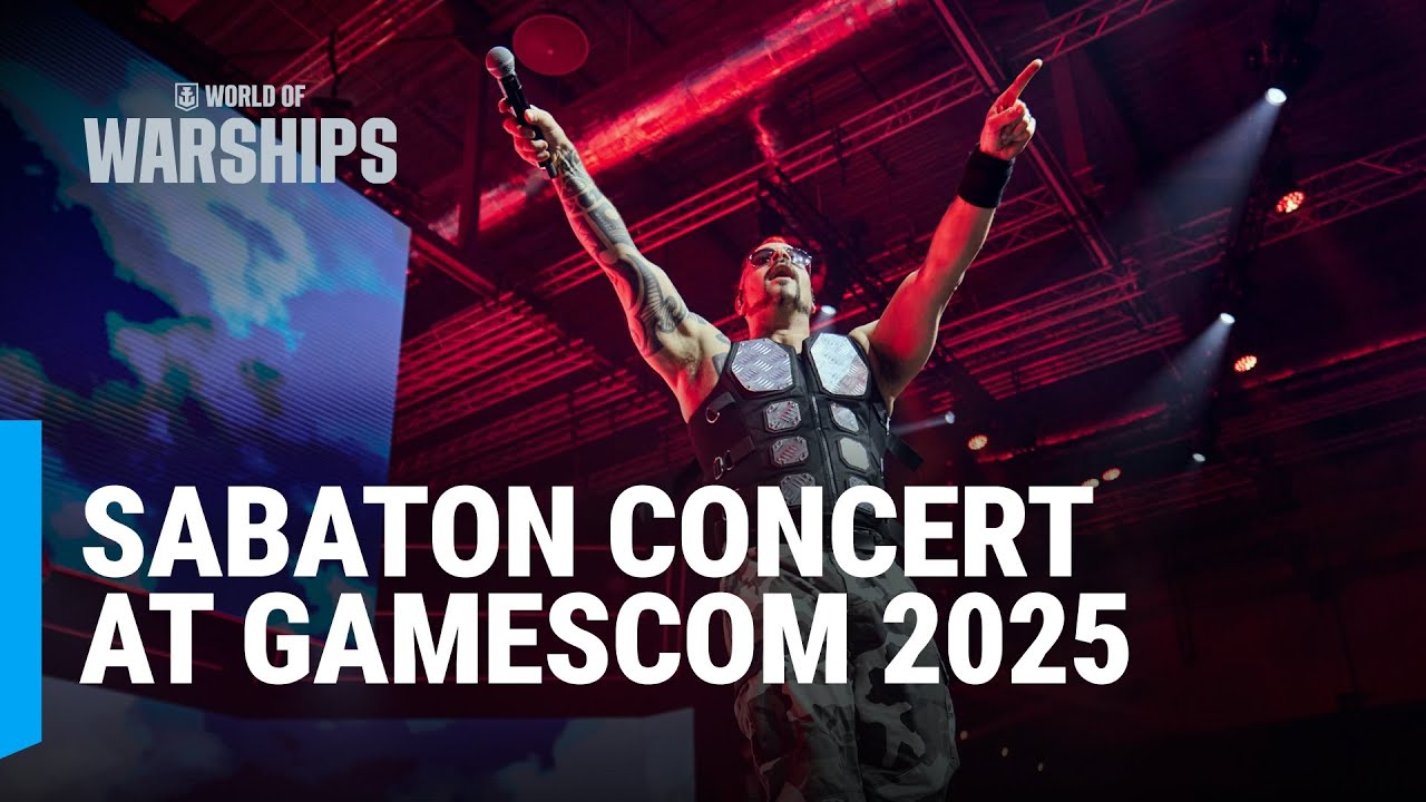 Sabaton Concert at gamescom 2025