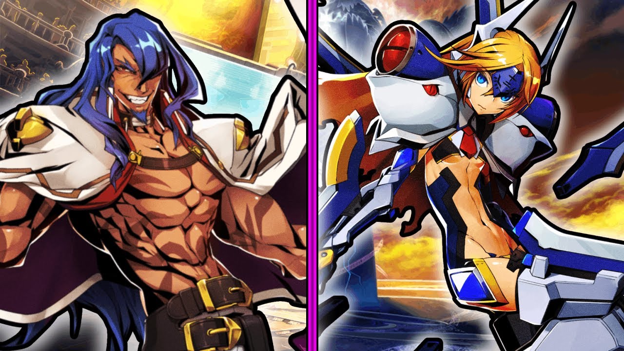 BBCF: 7(Azrael) Vs. (Mu-12/Jin)