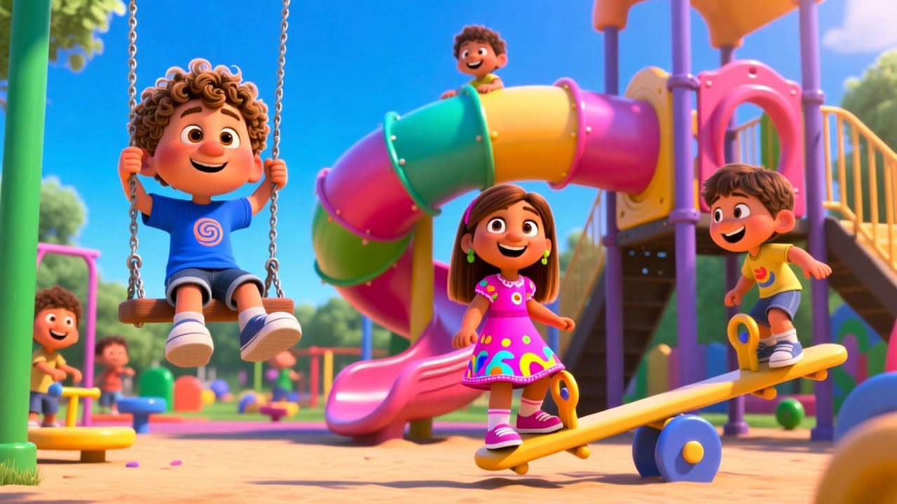 Playground 123 Funland 🎠🔢 | Counting Song for Kids | Learn Numbers for Toddlers