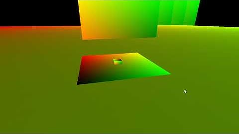 Logarithmic depth buffer
