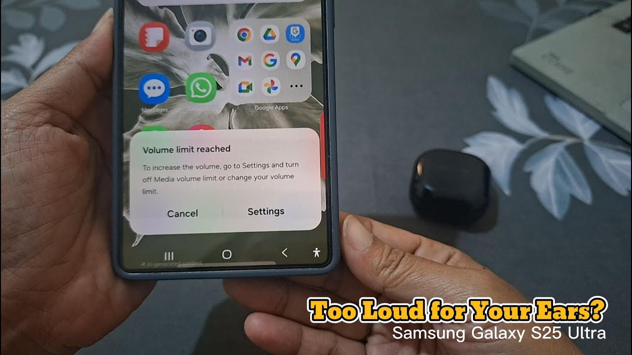 How to Limit Media Volume on Samsung Galaxy S25 Ultra to Protect Your ...
