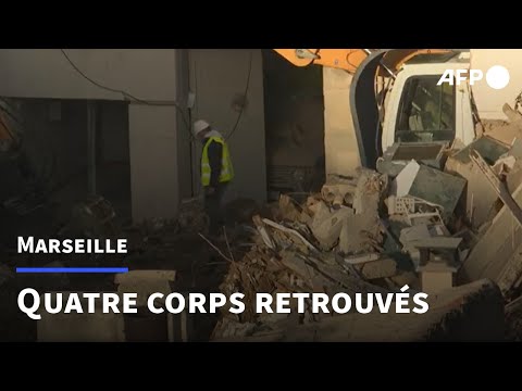 AFP: Immeuble effondré à Marseille: quatre corps retrouvés, les recherches se poursuivent | AFP