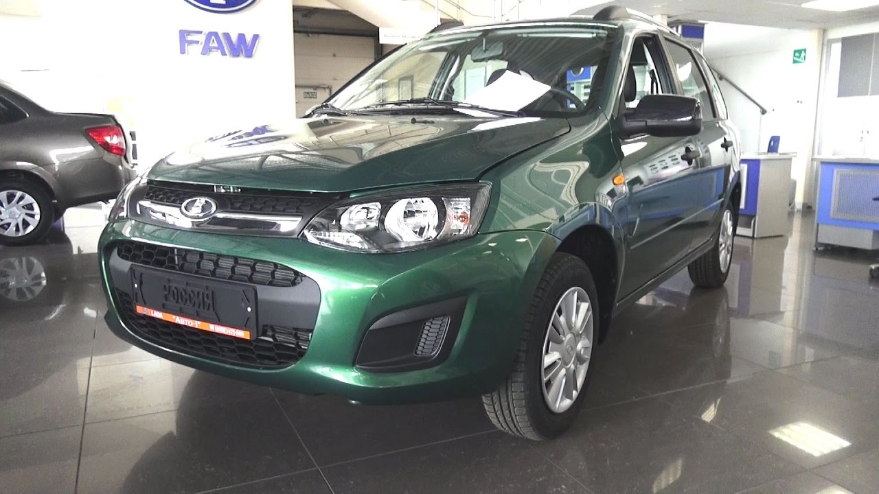Машина lada kalina