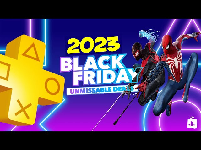 PlayStation Store Black Friday deals see PS5 games crash to just