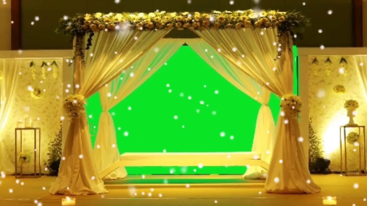 09 Wedding Mandap Green Screen Wedding Mandap Green Screen