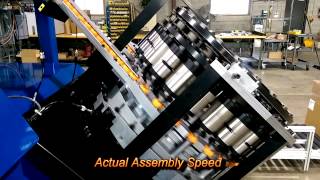 FLEXIBLE PACKAGING SPOUT AND CAP ASSEMBLY MACHINE PRODUCTION VIDEO Profile